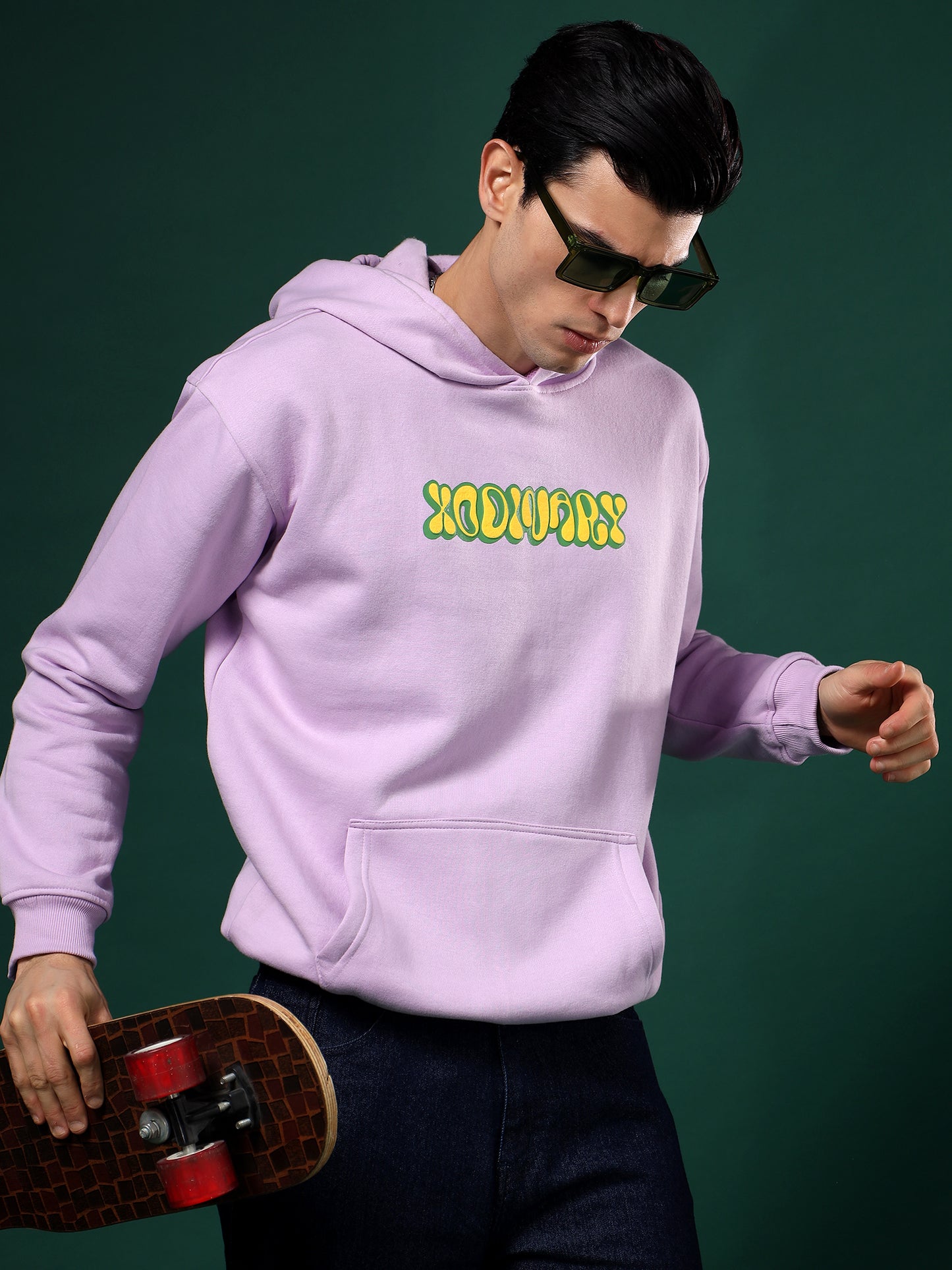 Invincible Vibes Hoodie - Lavender
