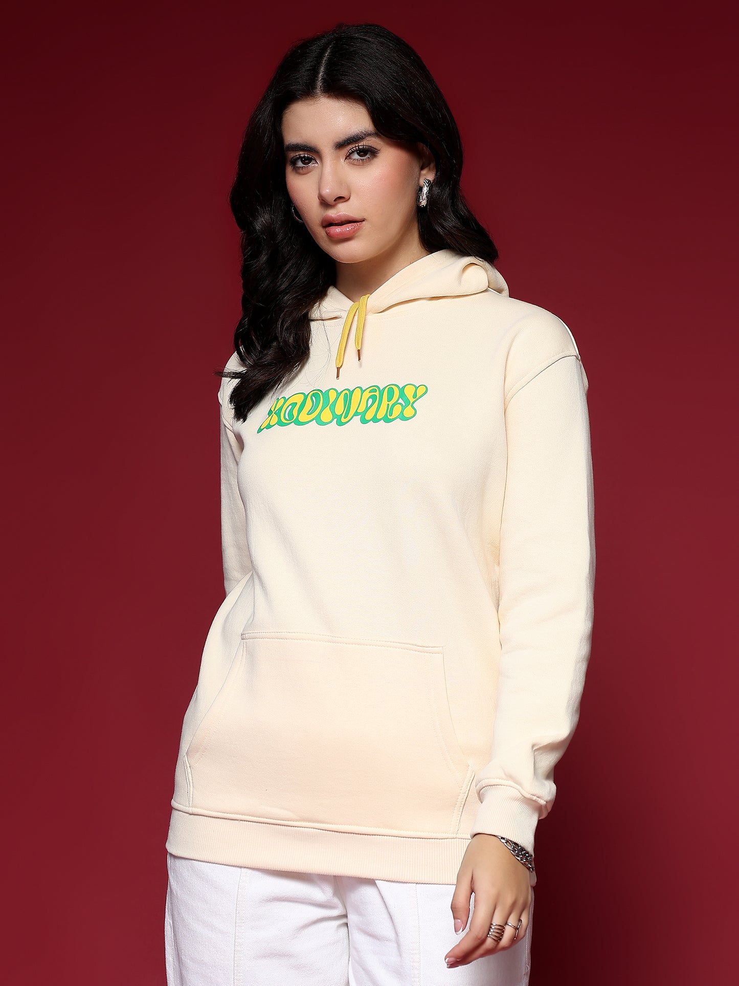 Invincible Vibes Hoodie - Beige