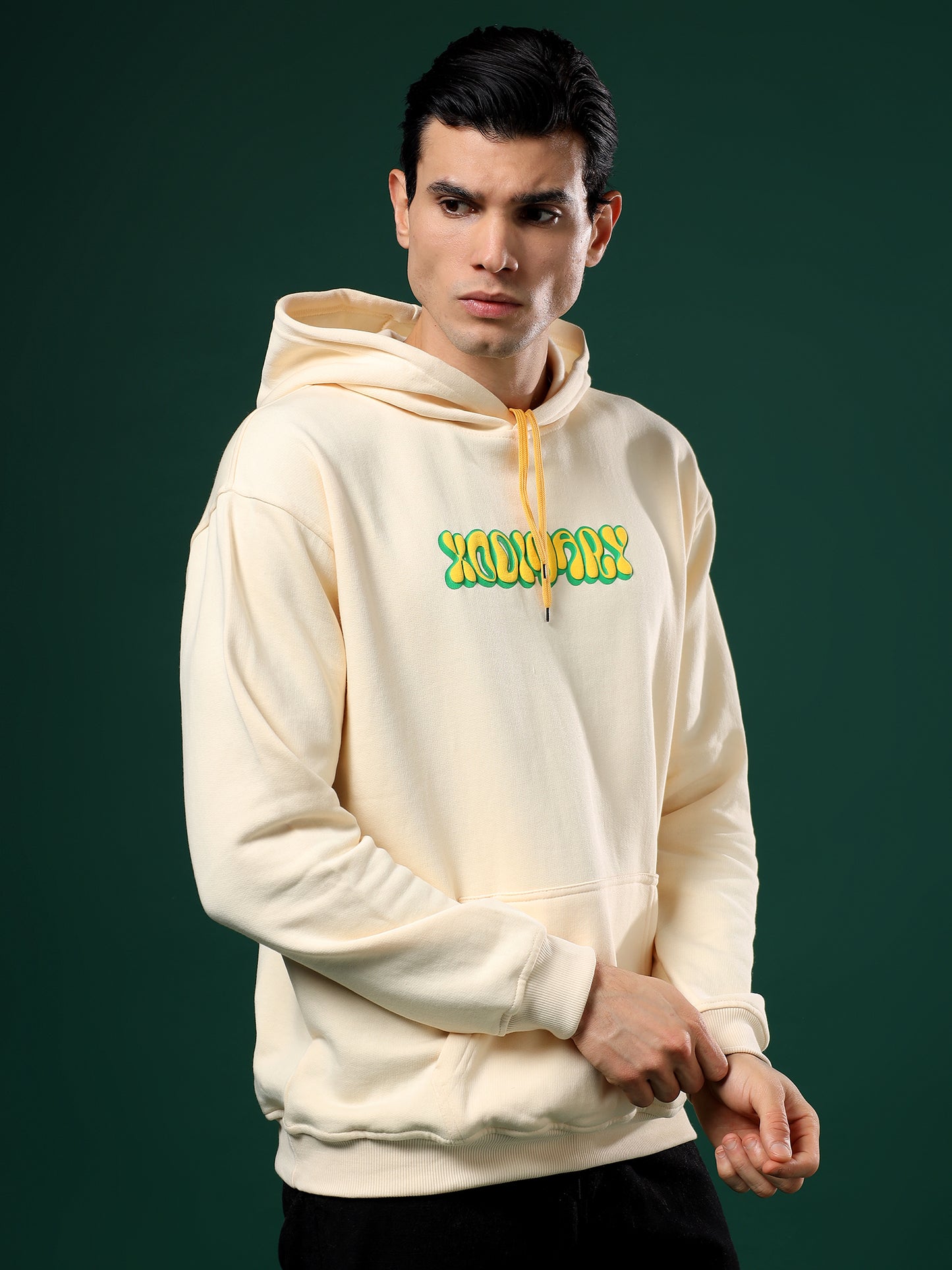 Invincible Vibes Hoodie - Beige