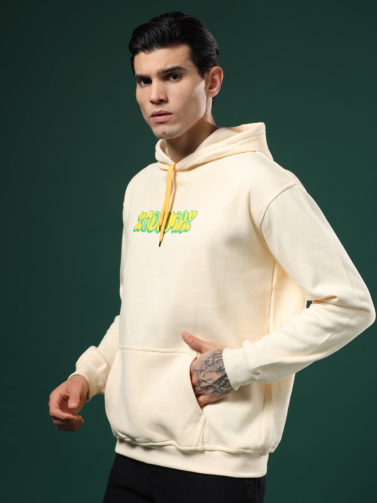 Invincible Vibes Hoodie - Beige
