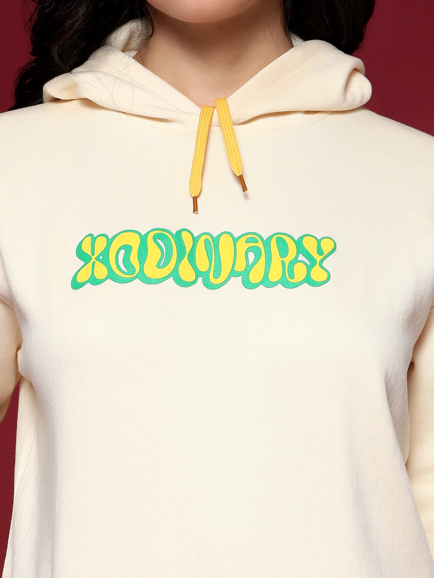 Invincible Vibes Hoodie - Beige