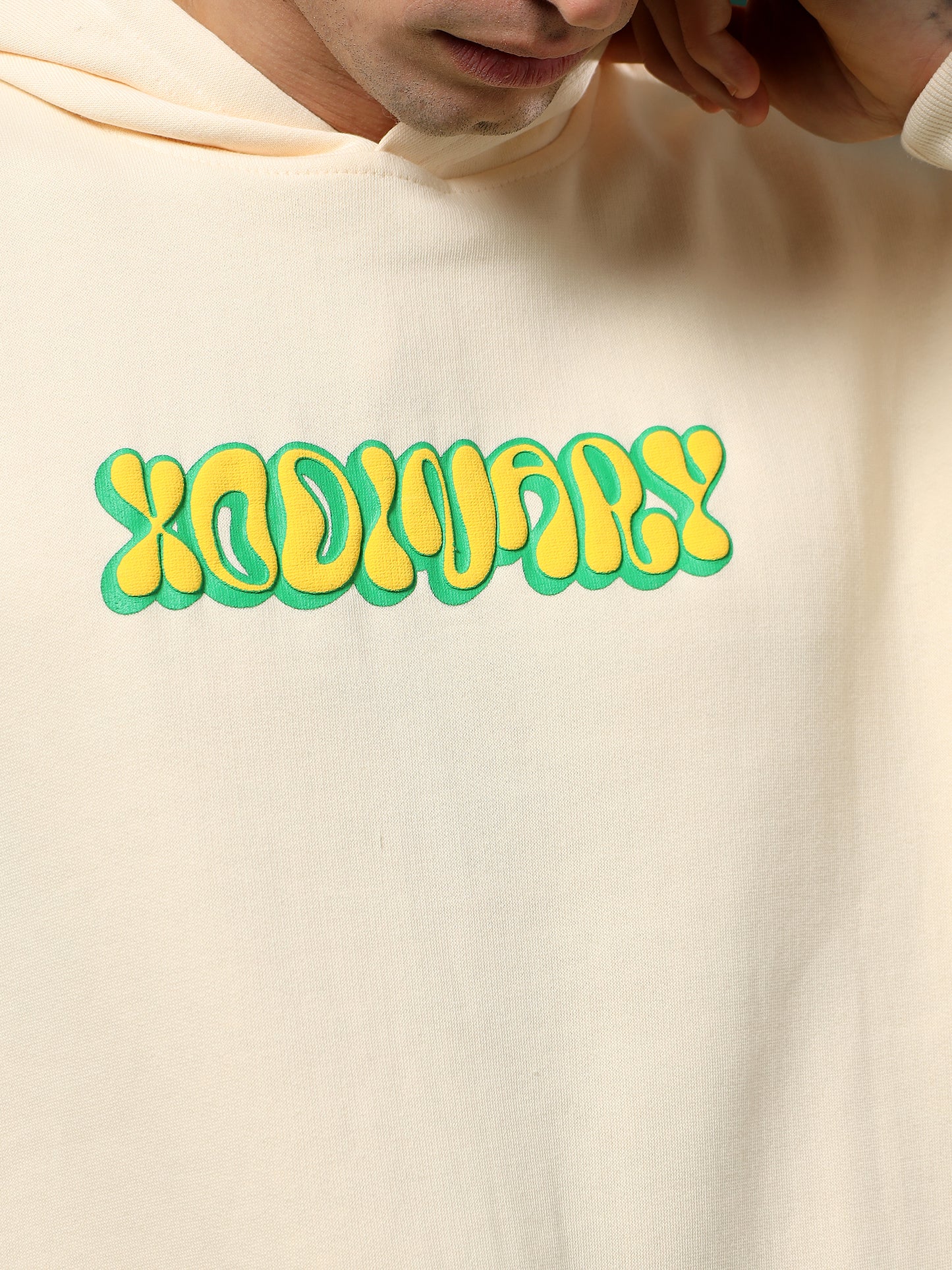 Invincible Vibes Hoodie - Beige