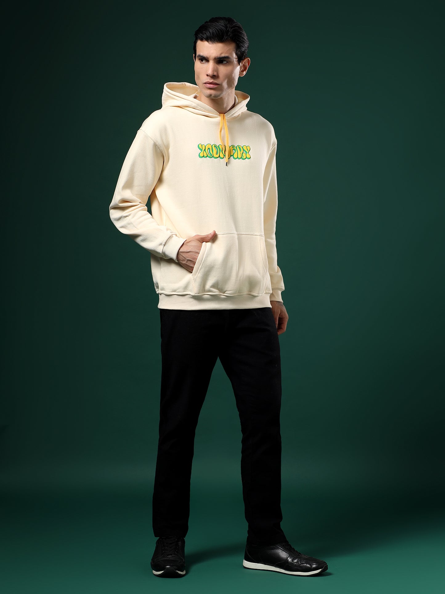 Invincible Vibes Hoodie - Beige